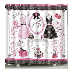 Glamour Girl Shower Curtain